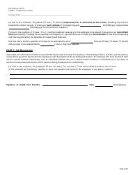 Form DOL-FME Certification of Health Care Provider for Employee&#039;s Serious Health Condition - Connecticut, Page 3