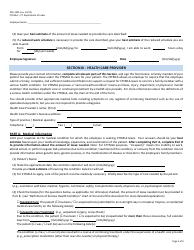 Form DOL-FMF Certification of Health Care Provider for Family Member&#039;s Serious Health Condition - Connecticut, Page 2