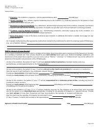 Form DOL-FMF Certification of Health Care Provider for Family Member&#039;s Serious Health Condition - Connecticut, Page 3