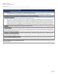 Form DOL-FMF Certification of Health Care Provider for Family Member&#039;s Serious Health Condition - Connecticut, Page 4