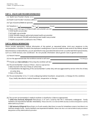 Form DOL-FMS Certification for Serious Injury or Illness of a Current Servicemember for Military Caregiver Leave - Connecticut, Page 3