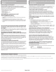 Formulario 115-S Formulario De Registro De Votante De Colorado - Colorado (Spanish), Page 2