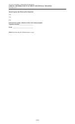 Form AIS-R Annual Information Statement (Reciprocal Insurer) - California, Page 4