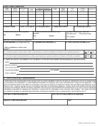 Form UIC-25 STRAT TEST Class V Stratigraphic Test Well Permit Application - Louisiana, Page 2