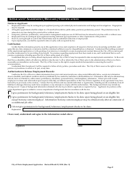Employment Application - City of Davis, California, Page 4