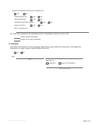 Form F45 Trial Brief - British Columbia, Canada, Page 5