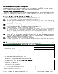 Instructions for Form IT-140ES Individual Estimated Income Tax Payment - West Virginia, Page 2