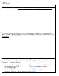 Form SFN60755 North Dakota Ambulance License Initial Application Supplement - North Dakota, Page 2