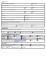 Form SFN53888 North Dakota License Renewal Application - Basic Life Support Ground Ambulance - North Dakota, Page 2