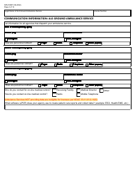 Form SFN53887 North Dakota License Renewal Application - Advanced Life Support Ground Ambulance - North Dakota, Page 4