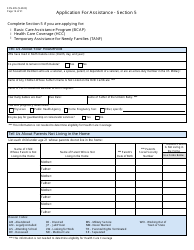 Form SFN405 Application for Assistance - North Dakota, Page 16