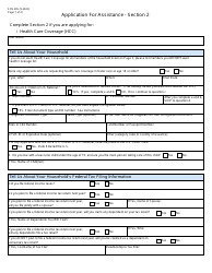 Form SFN405 Application for Assistance - North Dakota, Page 9