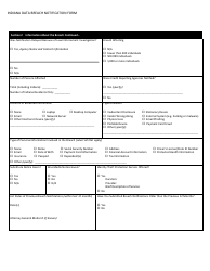 OAG Form 1079 Indiana Data Breach Notification Form - Indiana, Page 2