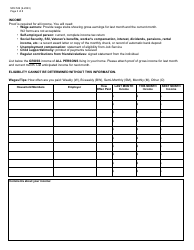 Form SFN529 Application: Low Income Home Energy Assistance Program (Liheap) - North Dakota, Page 3