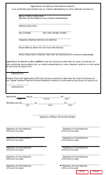 Form 1-8 Order of Special Election for Municipalities - Texas (English/Spanish), Page 2