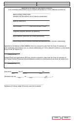 Form 1-12 Notice of General Election - Texas (English/Spanish), Page 2