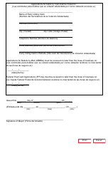 Form 1-14 Notice of General Election for Municipalities - Texas (English/Spanish), Page 2
