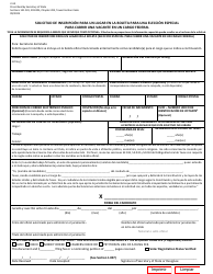 Form 2-44 Application for a Place on the Ballot for a Special Election to Fill a Vacancy in a Federal Office - Texas (English/Spanish), Page 3