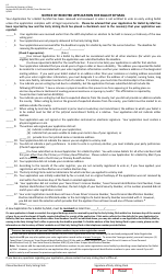 Form 6-2 Notice of Rejected Application for Ballot by Mail - Texas (English/Spanish)