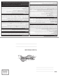 Formulario 6-1 Solicitud De Boleta Postal - Texas (Spanish), Page 2