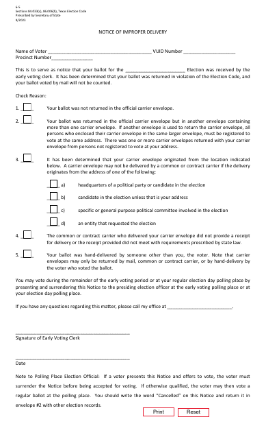 Form 6-5  Printable Pdf