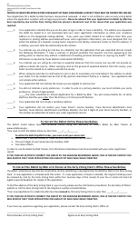 Document preview: Form 6-3 Notice of Rejected Application for Ballot by Mail Containing a Defect That May Be Corrected Online - Texas (English/Spanish)