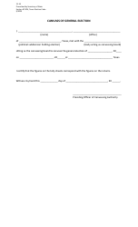 Document preview: Form 11-14 Canvass of General Election - Texas