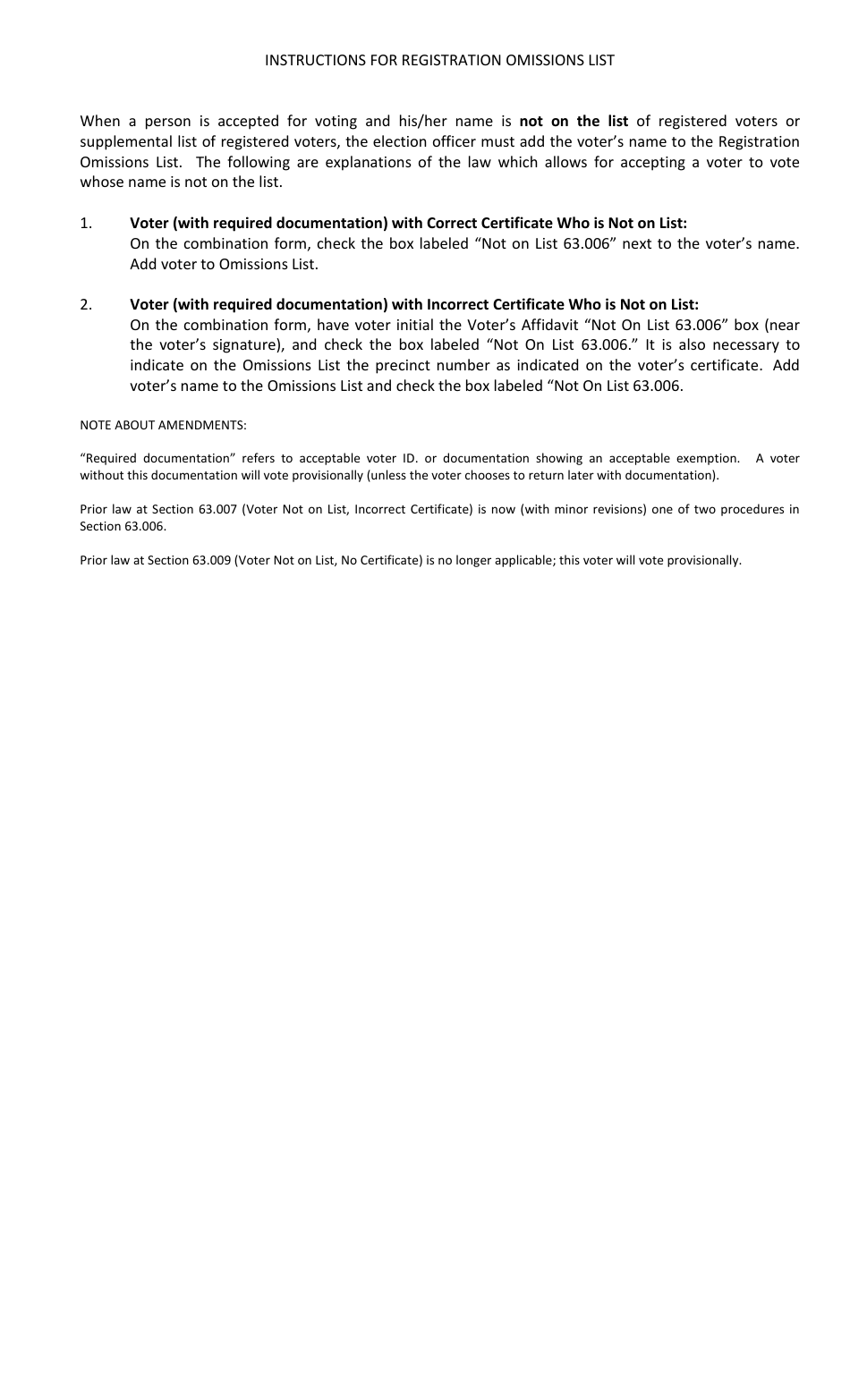 Form 7-94 Registration Omissions List - Texas (English / Spanish), Page 2