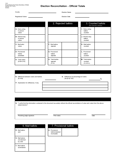 Form 12-2  Printable Pdf