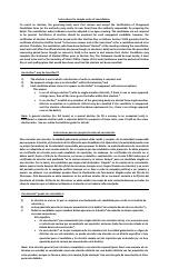 Form 13-2 Sample Order of Cancellation - Texas (English/Spanish), Page 2