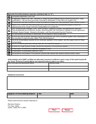 Form 200 (16-9) Application for Texas Certification of Electronic Pollbook - Texas, Page 2