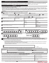 Document preview: Formulario 21-1 Solicitud De Registro Electoral En Texas - Texas (Spanish)
