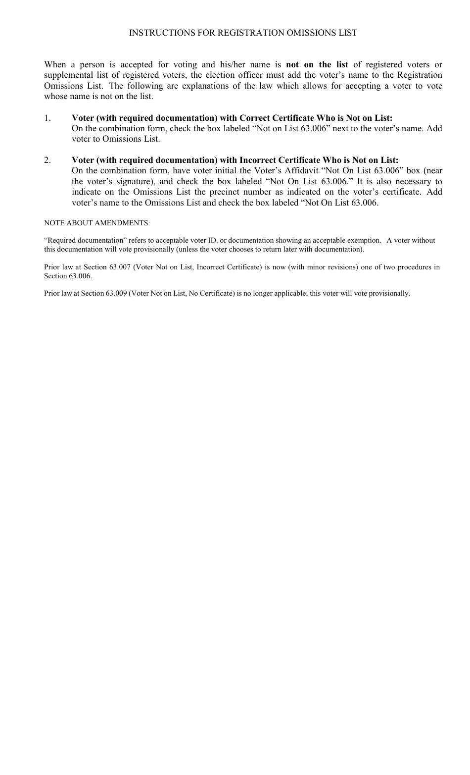 Form 21-59 Registration Omissions List - Texas (English / Spanish), Page 2