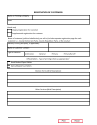 Form 25-5 Registration of Printers/Vendors - Texas, Page 2