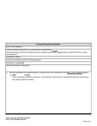 DCYF Form 07-020 Eceap Service Purchase Request - Washington, Page 2
