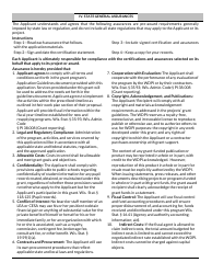 Form PI-0000 Uniform Grant Application for Competitive Grants - Wisconsin, Page 2