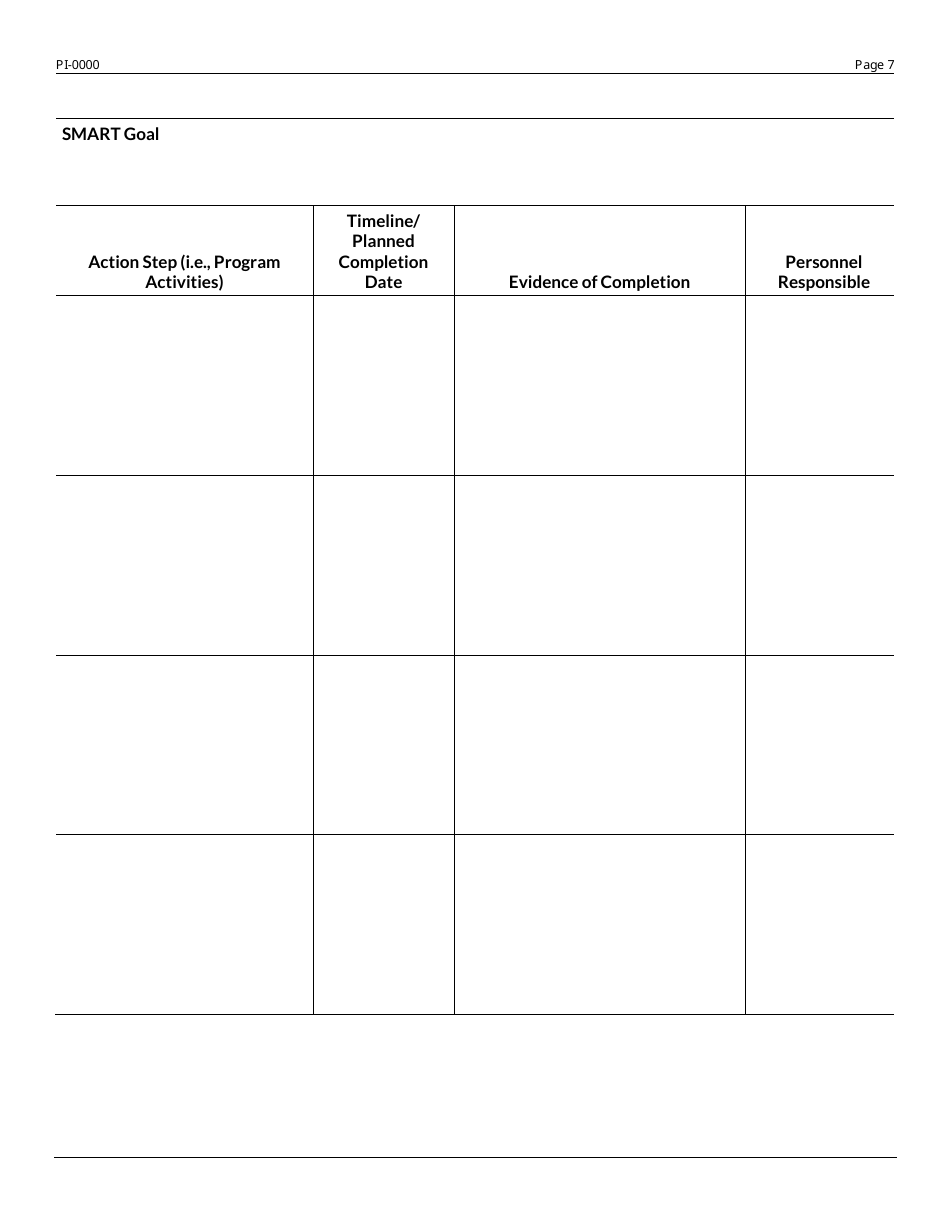 Form PI-0000 Uniform Grant Application for Competitive Grants - Wisconsin, Page 7