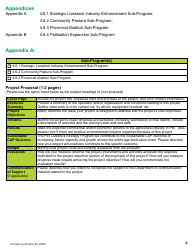Application Form - General - Pei Livestock Strategy Program - Prince Edward Island, Canada, Page 6