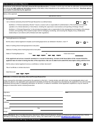 Clinical Laboratory Technologist Form 4PP Certification of Training/Experience - New York, Page 2