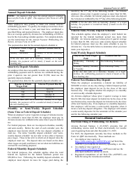 Instructions for Arizona Form A1-QRT Quarterly Withholding Tax Return - Arizona, Page 3