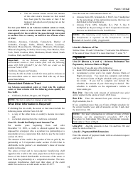 Instructions for Arizona Form 141AZ Arizona Fiduciary Income Tax Return - Arizona, Page 15