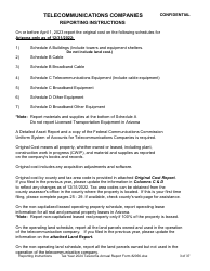Form 82056 Property Tax Forms - Telecommunications Companies - Arizona, Page 3