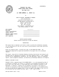 DOR Form 82061-B Property Tax Form - Mines (Other Than Copper) - Arizona