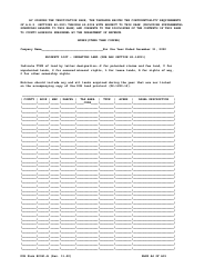 DOR Form 82061-B Property Tax Form - Mines (Other Than Copper) - Arizona, Page 4