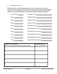 Form EQP3524-1 Part 1 Clean Water State Revolving Fund (Cwsrf) &amp; Strategic Water Quality Initiatives Fund (Swqif) Loan Application for Financial Assistance for Municipal Applicants - Michigan, Page 6