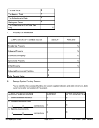 Form EQP3524-1 Part 1 Clean Water State Revolving Fund (Cwsrf) &amp; Strategic Water Quality Initiatives Fund (Swqif) Loan Application for Financial Assistance for Municipal Applicants - Michigan, Page 9