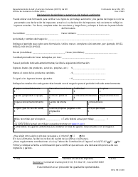Document preview: BFA Formulario 735 Declaracion De Perdidas Y Ganancias Del Trabajo Autonomo - New Hampshire (Spanish)