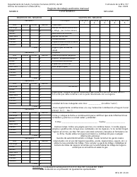 Document preview: BFA Formulario 737 Registro De Trabajo Autonomo Mensual - New Hampshire (Spanish)