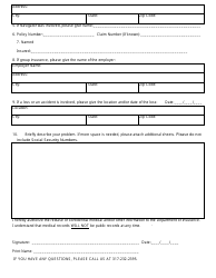 Insurance Complaint Form - Indiana, Page 3