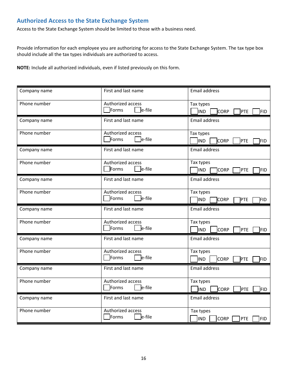 Tax Software Provider Letter of Intent - Virginia, Page 16